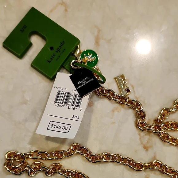 kate spade | Jewelry | Kate Spade Gold Chain Belt | Poshmark display picture 1